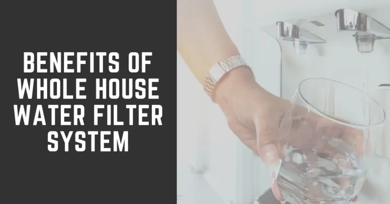 Benefits of Whole House Water Filter System