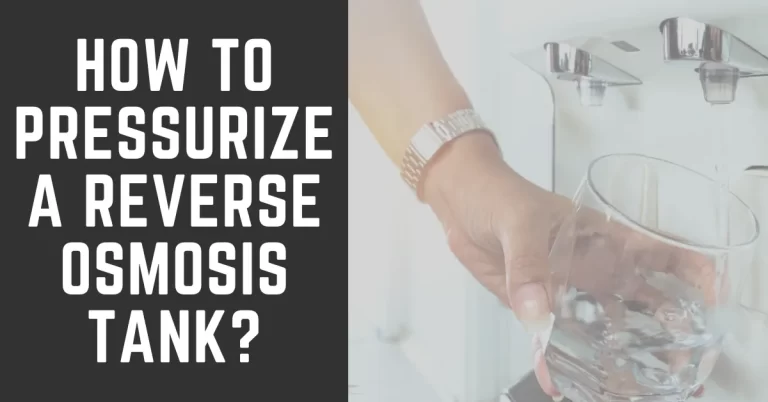 How to Pressurize a Reverse Osmosis Tank