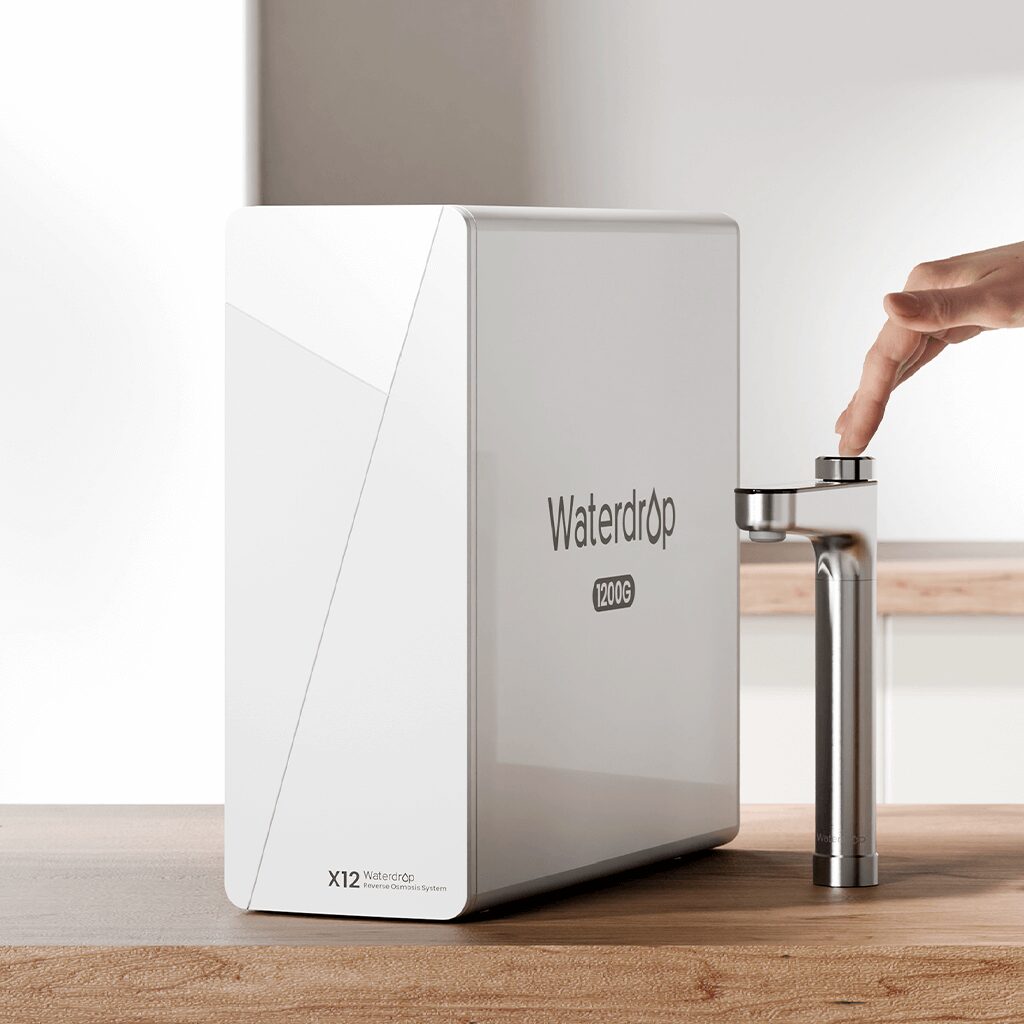 Waterdrop X12 reverse osmosis system with faucet